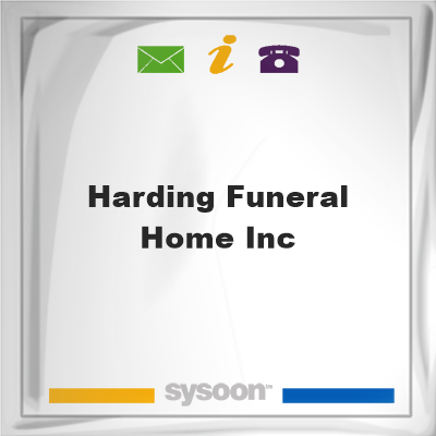 Harding Funeral Home Inc