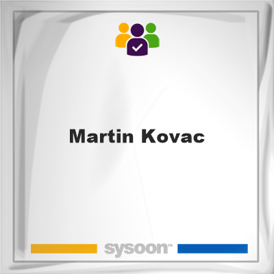 Martin Kovac, member